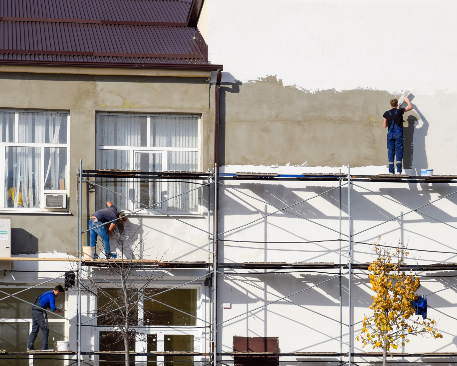 Commercial Plastering